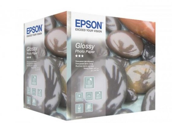 изображение Epson Glossy Photo Paper, 500 л, 225 м.