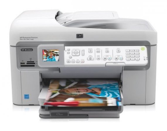 изображение БФП HP PhotoSmart Premium Fax C309 з СБПЧ
