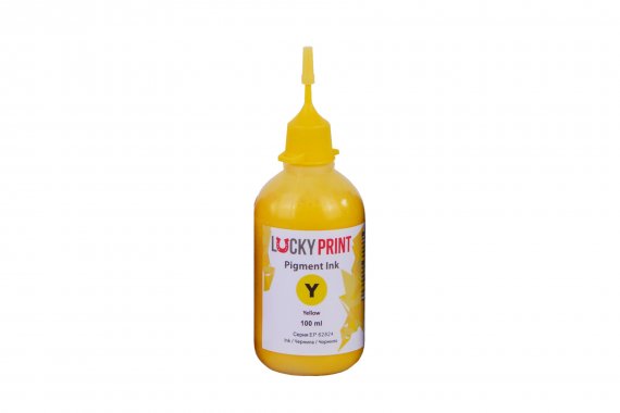изображение Пигментные чернила для Epson Lucky Print 6P Yellow (100 ml)
