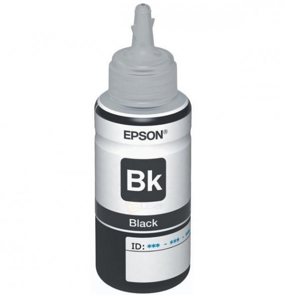 изображение Оригінальне чорнило для Epson, T664 Black (70 ml) (C13T66414A)