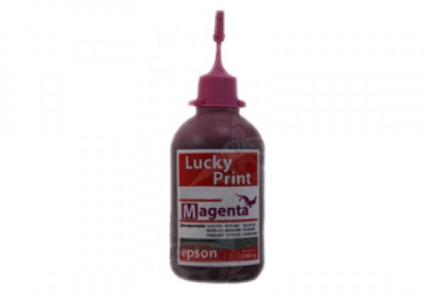 Акция на Ультрахромные чернила Lucky-Print для Epson R800 Magenta (100 ml) от Lucky Print UA