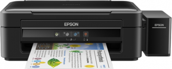 изображение БФП Epson L382 з СБПЧ та чорнилом Lucky Print