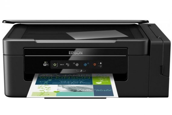 изображение МФУ Epson L3050 с СНПЧ и чернилами Lucky Print