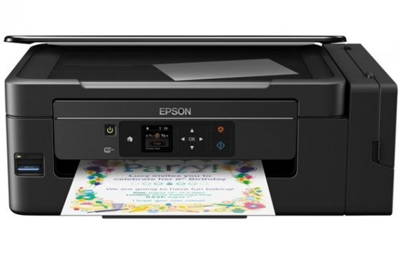 изображение БФП Epson L3070 з СБПЧ та чорнилом Lucky Print