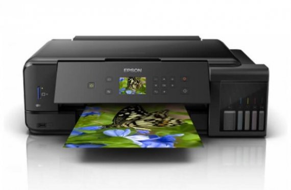 изображение МФУ Epson L7180 с СНПЧ и чернилами Lucky Print