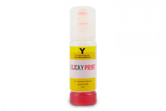 изображение Безконтактні чорнила Lucky Print Photo Premium Yellow (70 ml)