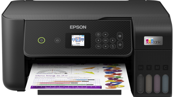 изображение БФП Epson L3260 з СБПЧ і світлостікими чорнилами Lucky Print