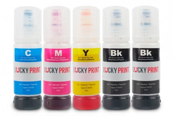 изображение Безконтактні чорнила Lucky Print Photo Premium (5x70 ml)