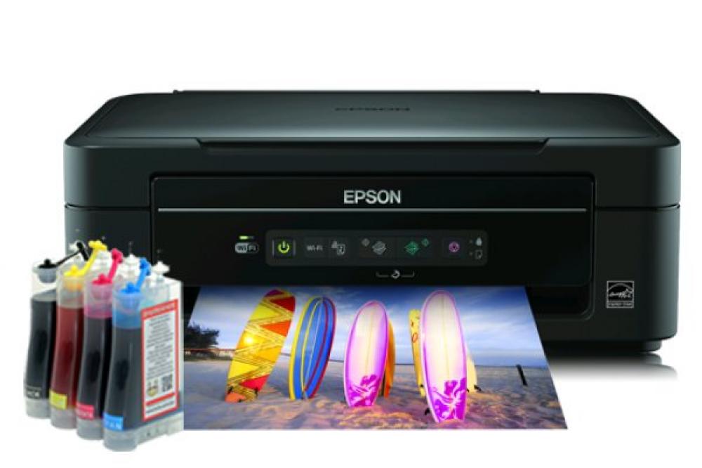 изображение МФУ Epson Stylus SX235W с СНПЧ - изображение 1