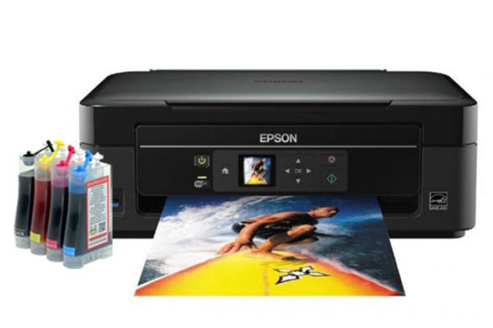 изображение МФУ Epson Stylus SX430W с СНПЧ - изображение 1