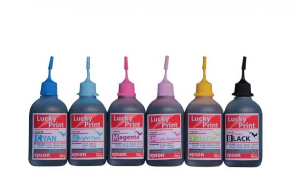изображение Пигментные чернила для Epson Lucky Print (6*100 ml)