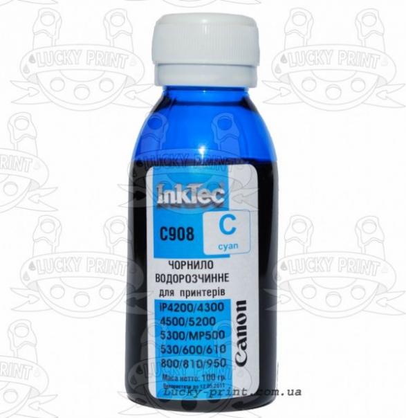 изображение Чернила IT C908 InkTec Cyan (100 ml)