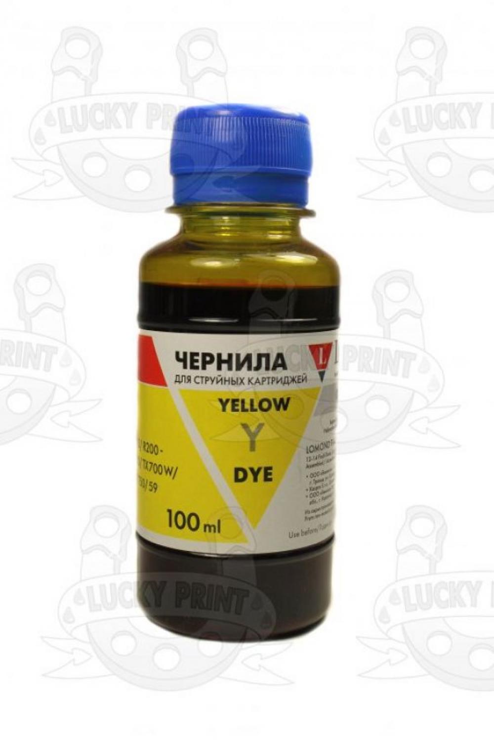 изображение Чорнило LC09 Lomond Yellow (100 ml)