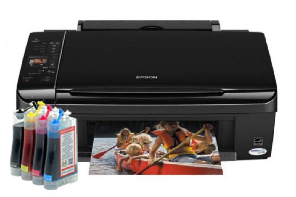 изображение МФУ Epson Stylus TX210 с СНПЧ - изображение 1