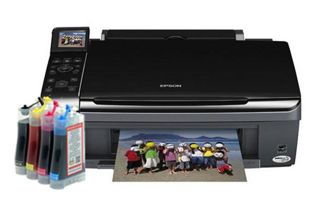 изображение МФУ Epson Stylus SX410 с СНПЧ - изображение 1