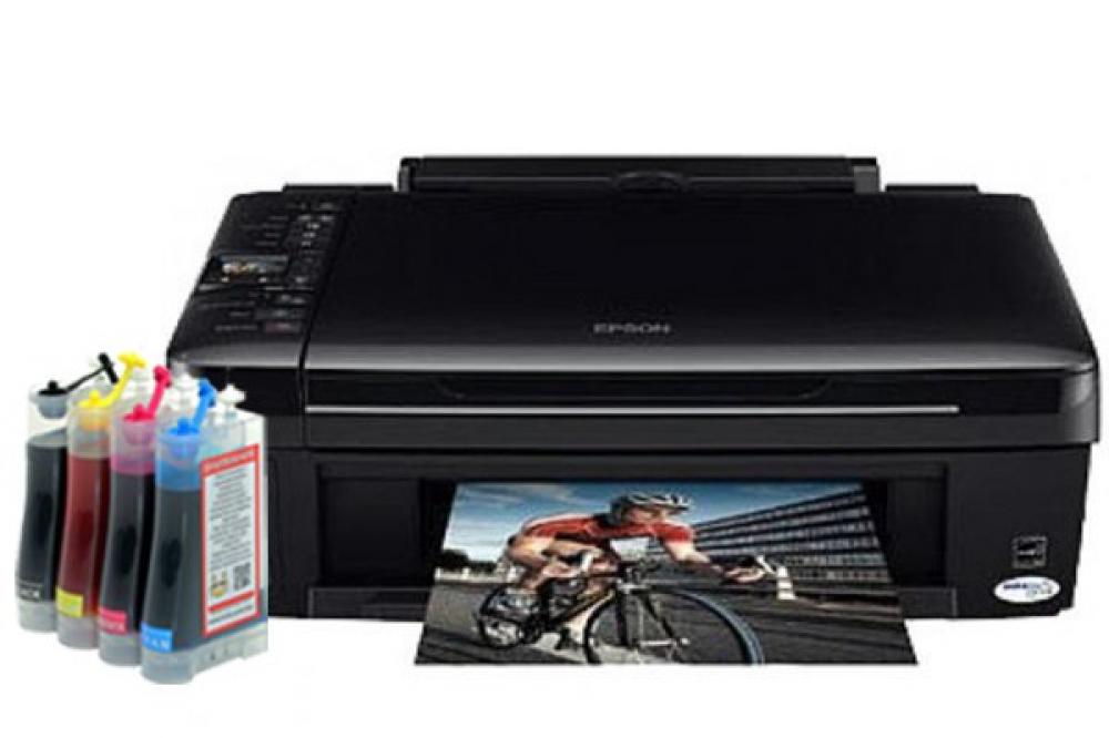 изображение МФУ Epson Stylus SX420W с СНПЧ - изображение 1