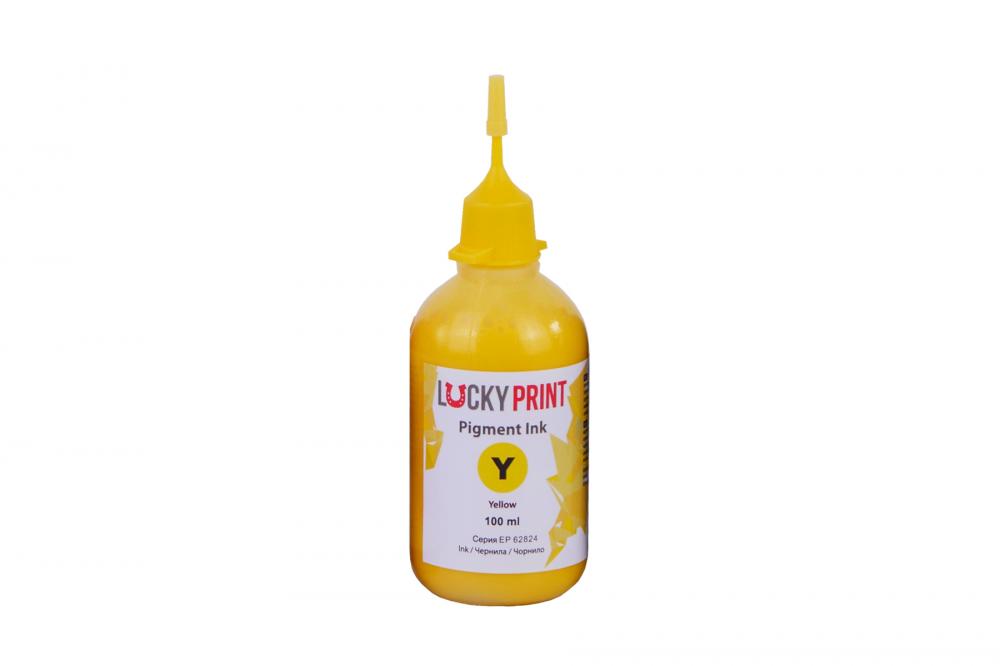 изображение Пигментные чернила для Epson Lucky Print 6P Yellow (100 ml)