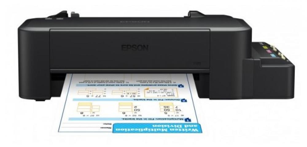 изображение Принтер Epson L120 с  СНПЧ  и чернилами Lucky Print - изображение 1