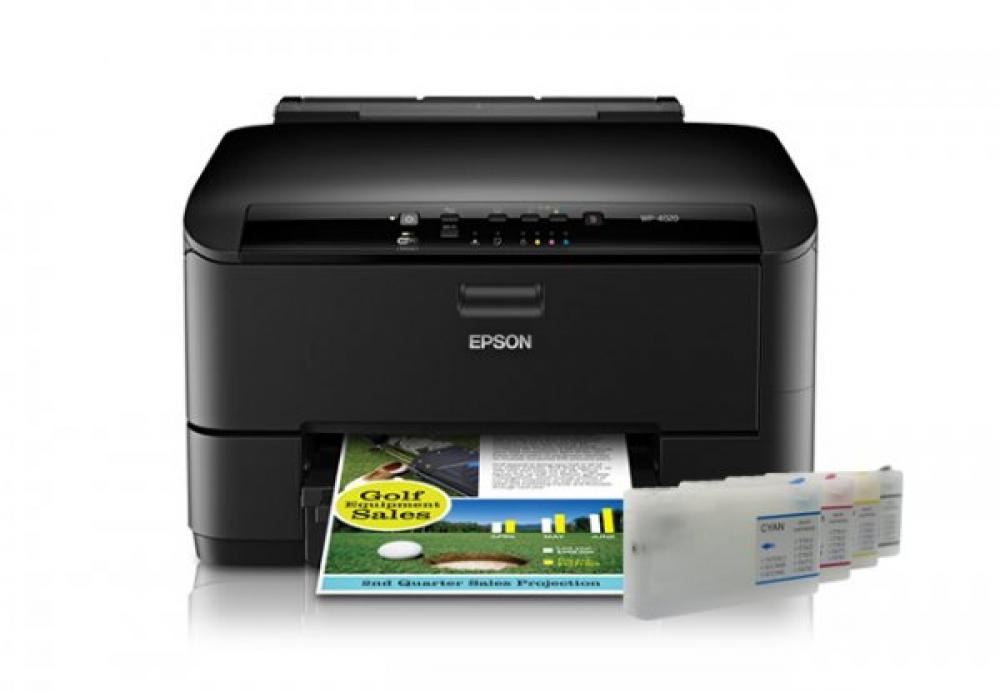 изображение Принтер Epson WorkForce Pro WP-4020 с ПЗК - изображение 1