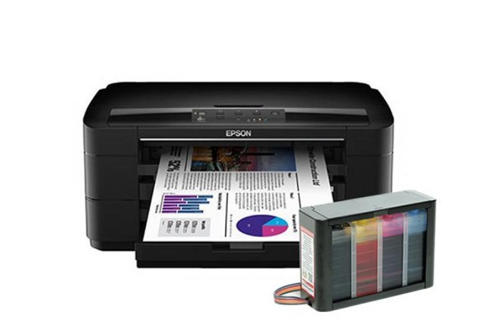 изображение Принтер Epson WorkForce WF-7015 с СНПЧ HighTech - изображение 1