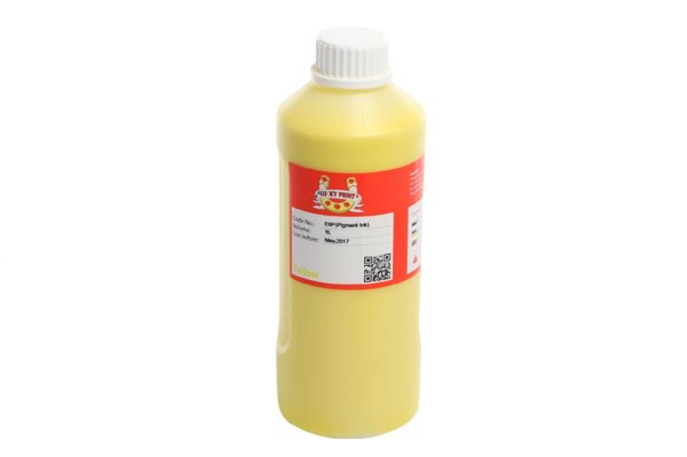 изображение Пигментные чернила Lucky Print Yellow 1 л.
