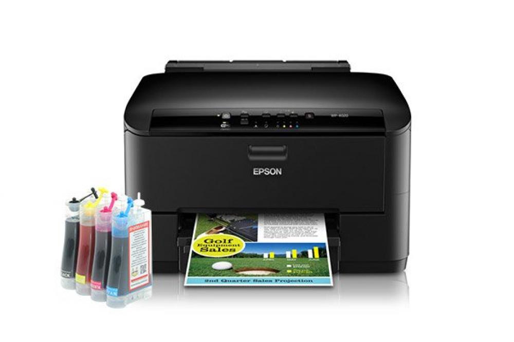 изображение Принтер Epson WorkForce Pro WP-4020 Refurbished с СНПЧ - изображение 1