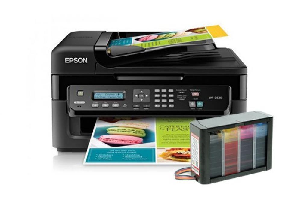 изображение МФУ Epson Workforce WF-2520 с СНПЧ HighTech - изображение 1