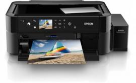 МФУ Epson L850 с СНПЧ и чернилами Lucky Print