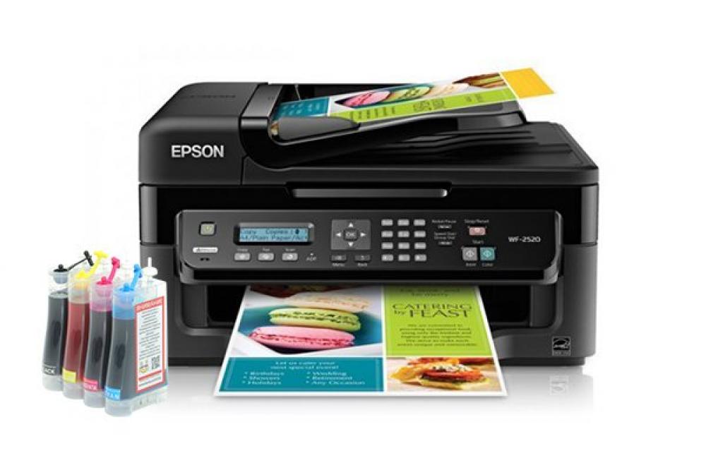 изображение МФУ Epson Workforce WF-2520 Refurbished с СНПЧ - изображение 1