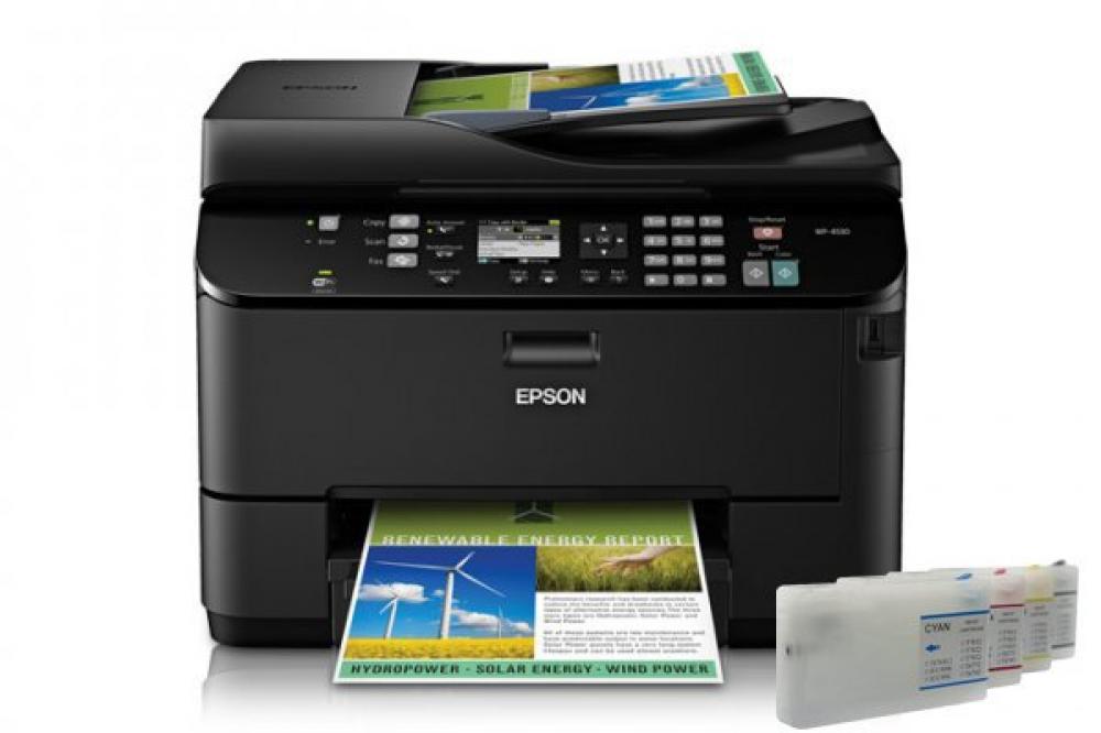 изображение МФУ Epson WorkForce Pro WP-4530 Refurbished с ПЗК - изображение 1