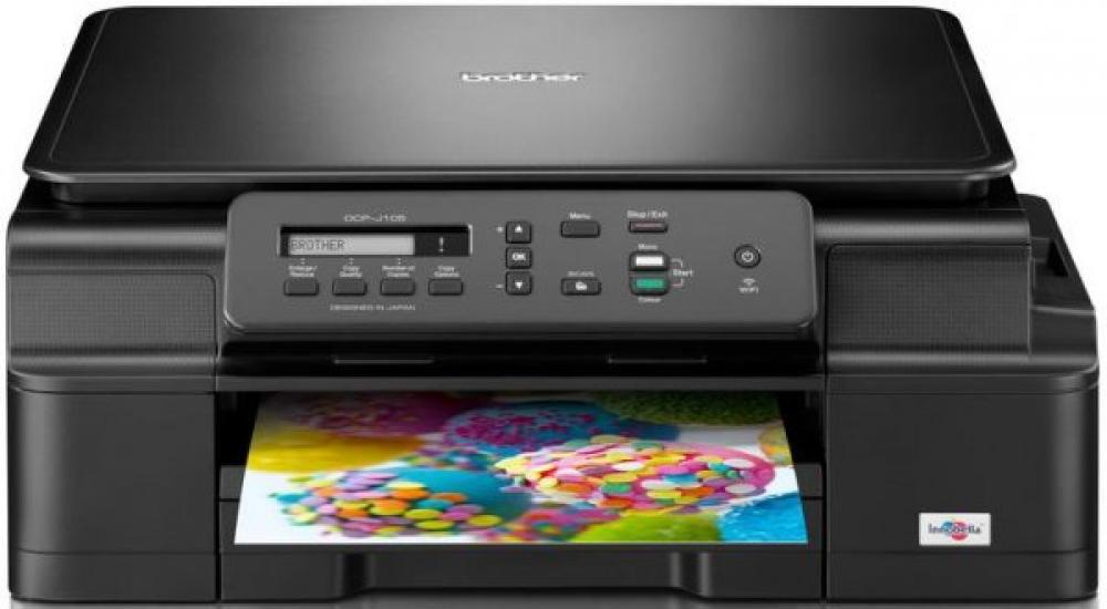 изображение МФУ Brother DCP-J105 с ПЗК - изображение 1