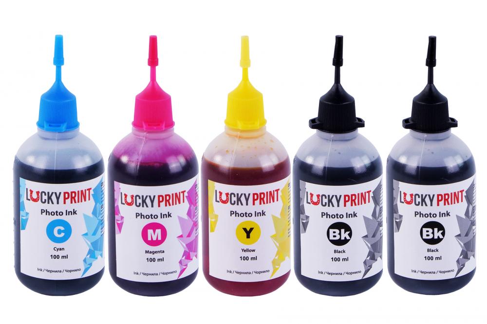 изображение Фото-чорнило для Epson PX-1004 Lucky Print (5*100 ml)