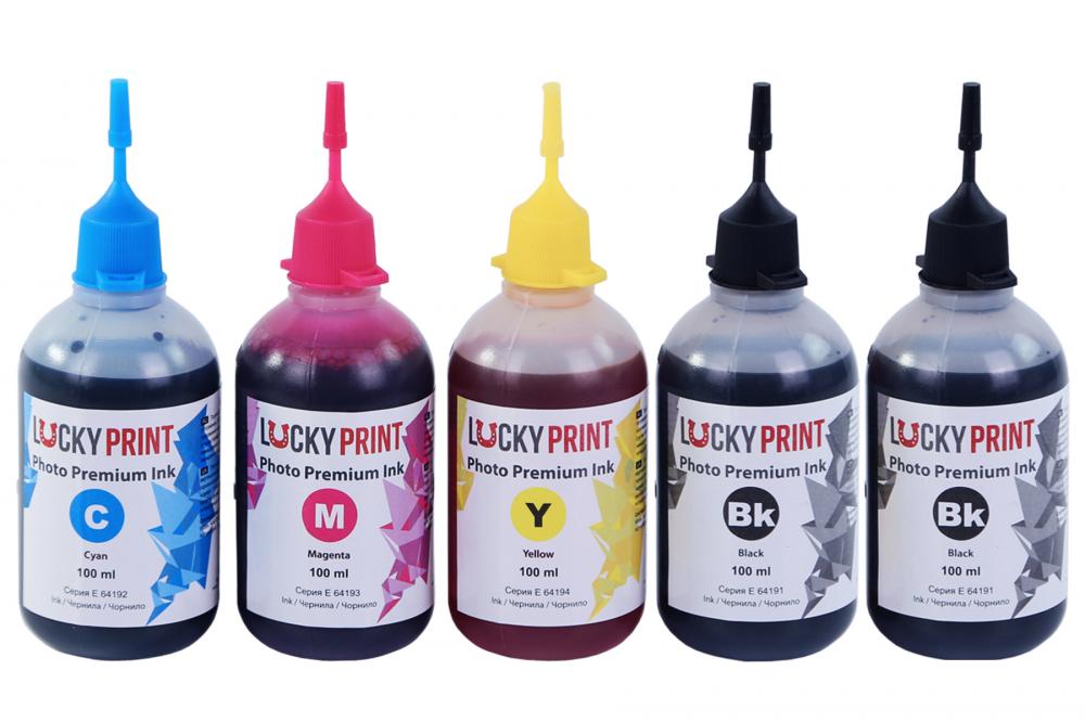 изображение Фото-чорнило для Epson Expression Premium XP-510 Lucky Print (5*100 ml)