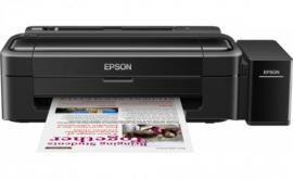 Принтер Epson L132 с  СНПЧ и чернилами Lucky Print