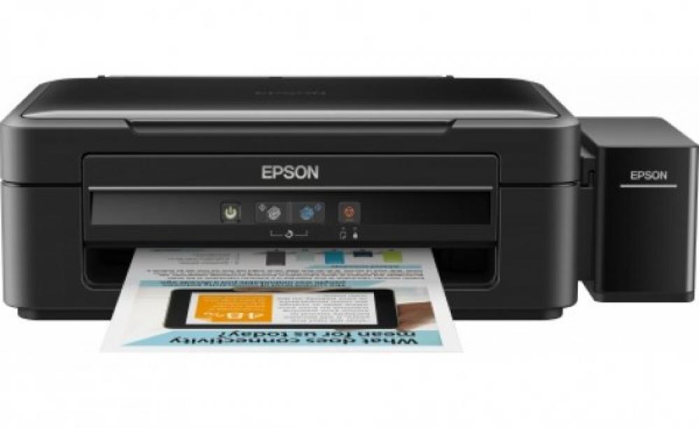 изображение МФУ Epson L362 с СНПЧ и чернилами Lucky Print - изображение 1