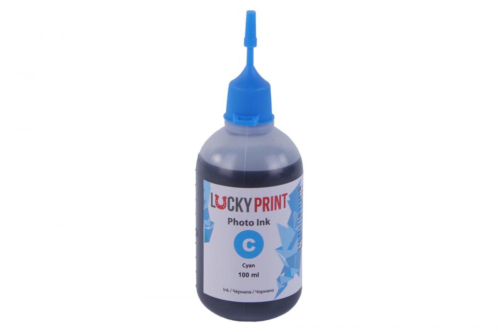 изображение Фото-чернила Lucky Print для Epson L810 Cyan (100 ml)