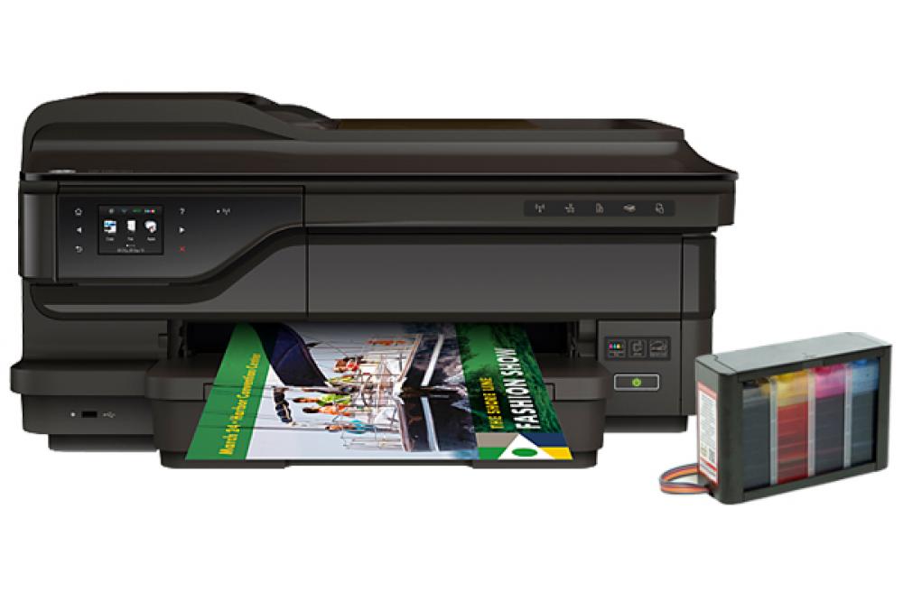 изображение МФУ HP Officejet 7612 с СНПЧ High Tech Profi - изображение 1