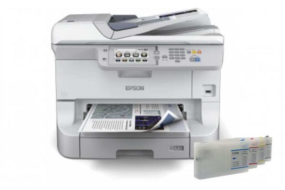 изображение МФУ Epson WorkForce Pro WF-8590DWF с ПЗК - изображение 1