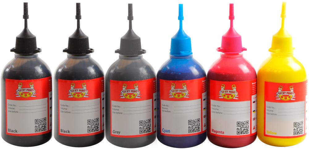 изображение Фото-чернила для Canon PIXMA MG7540 Lucky Print (6*100 ml)