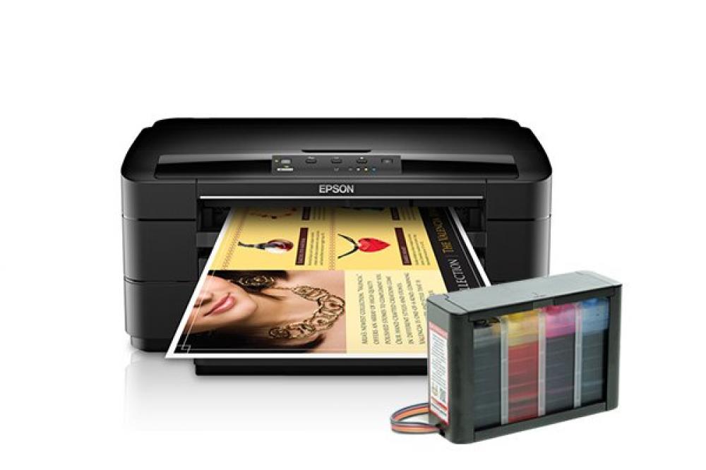 изображение Принтер Epson WorkForce WF-7010 з СБПЧ Hightech - зображення 1