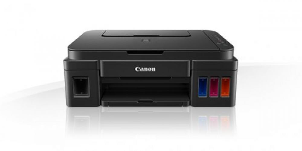 изображение МФУ Canon PIXMA G2400 с  СНПЧ и чернилами Lucky Print - изображение 1