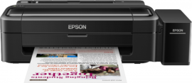 Принтер Epson L130 с  СНПЧ  и чернилами Lucky Print