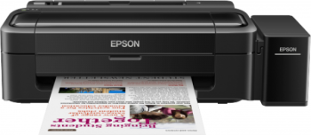 Принтер Epson L130 з  СБПЧ  та чорнилом Lucky Print