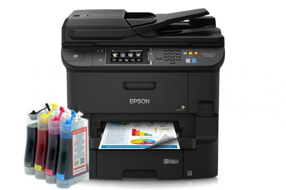 изображение МФУ Epson Workforce Pro WF-6530 с СНПЧ