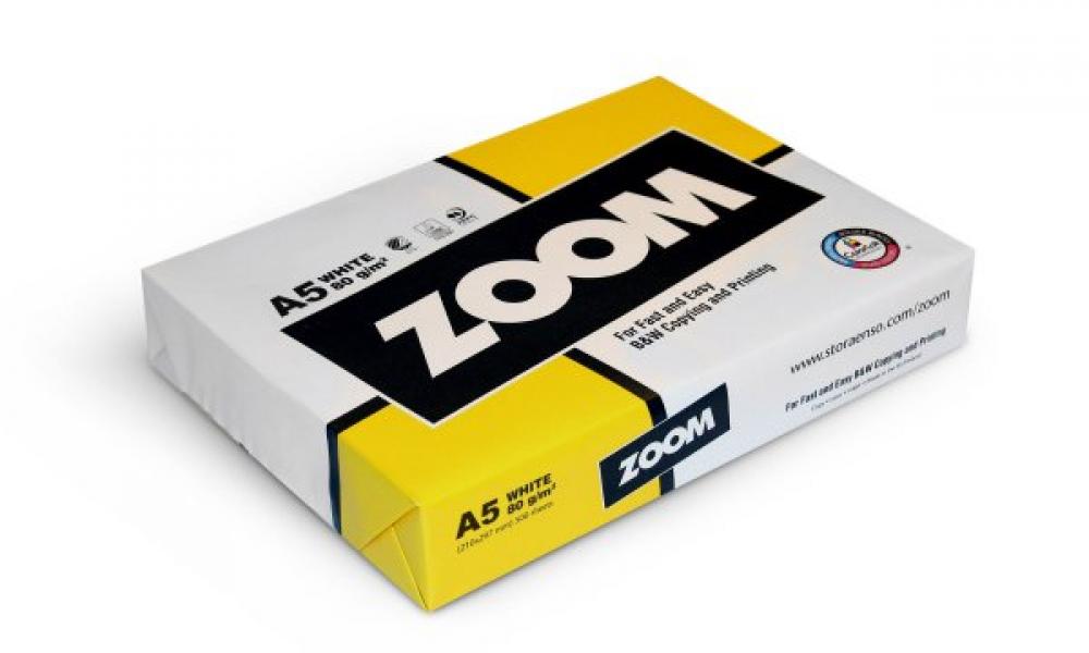 изображение Офісний папір Zoom (А5, 80 г/м2), 500 аркушів