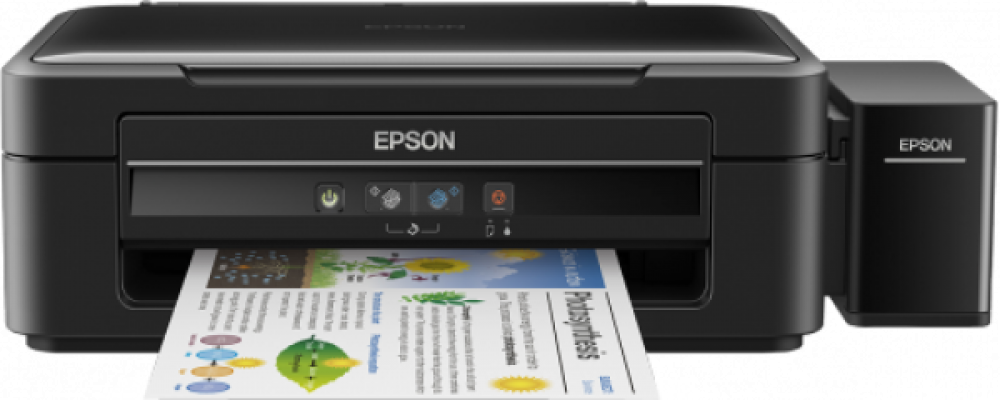 изображение МФУ Epson L382 с  СНПЧ и чернилами Lucky Print - изображение 1