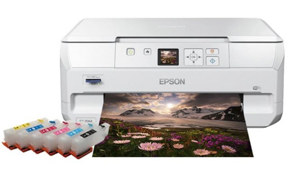 изображение БФП Epson Colorio EP-708A з ПЗК - зображення 1