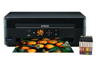 МФУ Epson Expression Home XP-342 с картриджами Lucky Print
