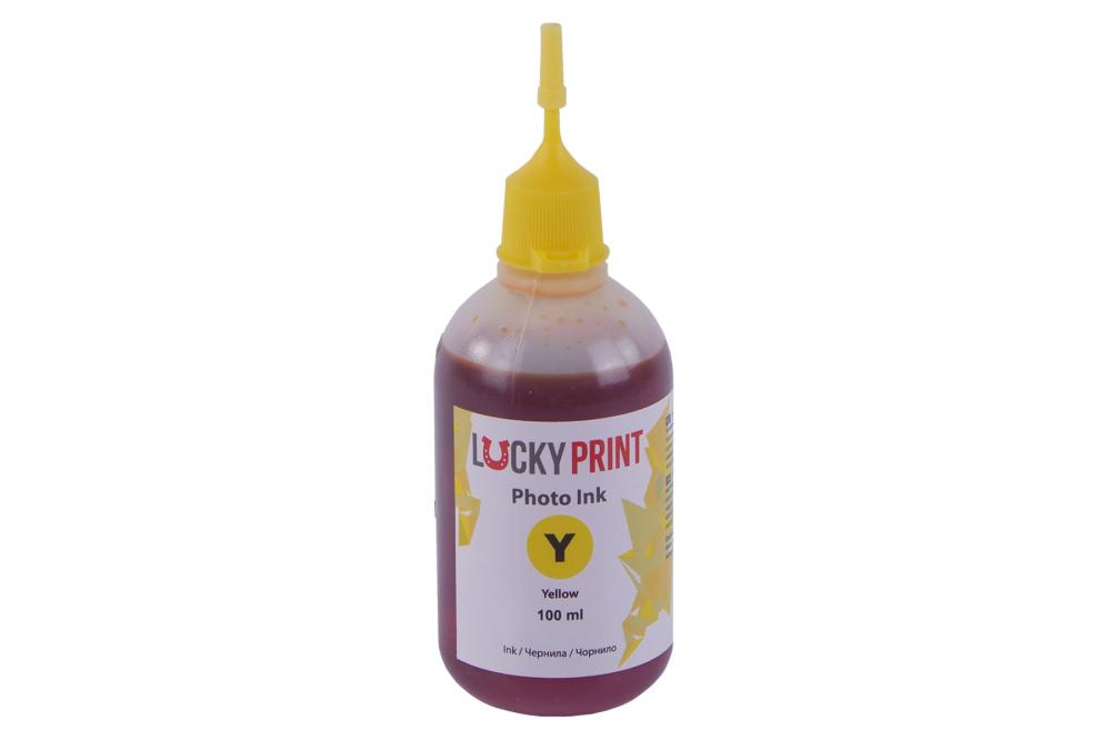 изображение Фото-чернила Lucky Print для Epson L600 Yellow (100 ml)
