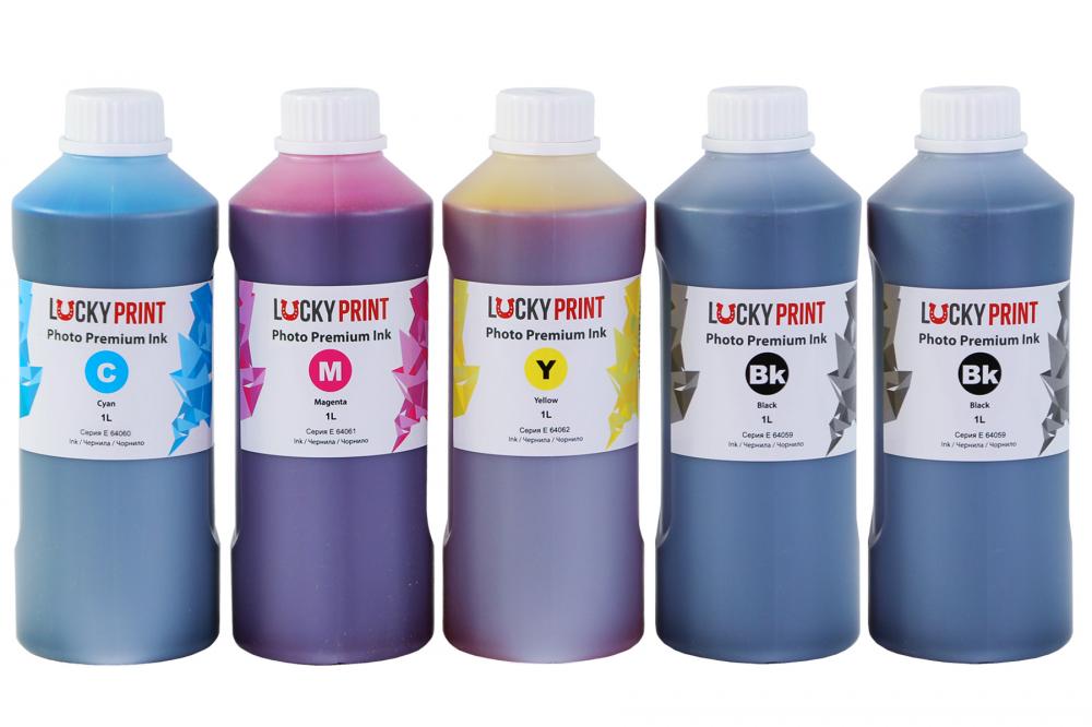 изображение Фото-чернила Lucky Print для Epson Expression Premium XP-830 (5*1 L)